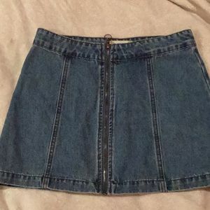 NWOT altar’d state denim skirt